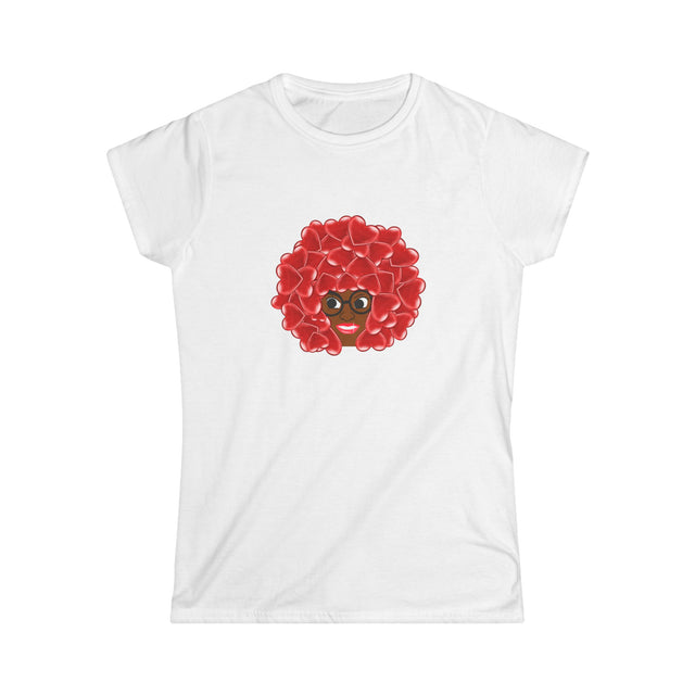 Chocolate RedHead - Lady Tee Hearts