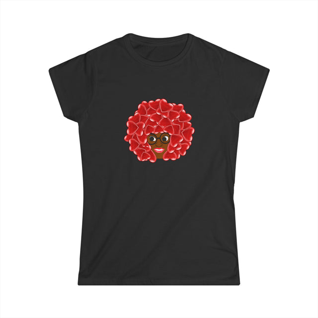 Chocolate RedHead - Lady Tee Hearts