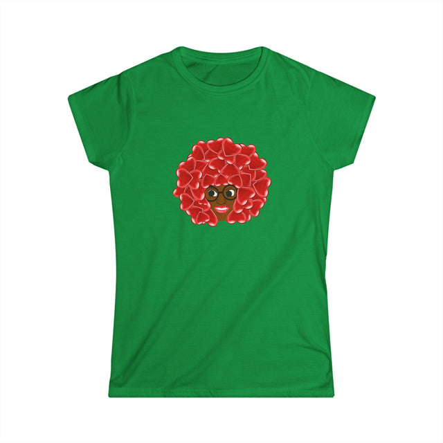 Chocolate RedHead - Lady Tee Hearts