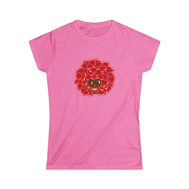 Chocolate RedHead - Lady Tee Hearts
