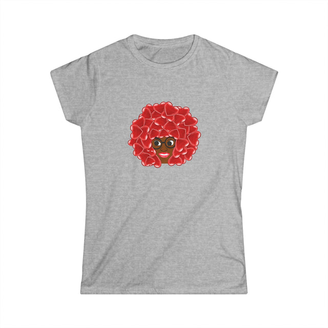 Chocolate RedHead - Lady Tee Hearts