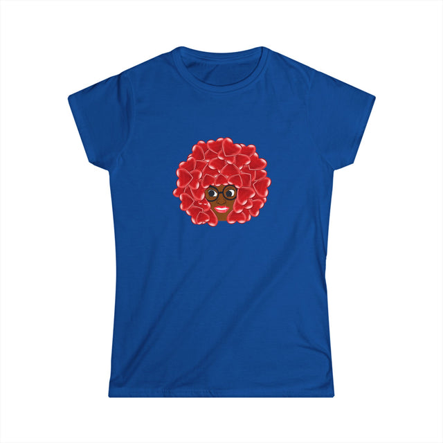 Chocolate RedHead - Lady Tee Hearts