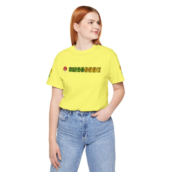 Shhhhh! Upside Down Pineapple Lady Tee