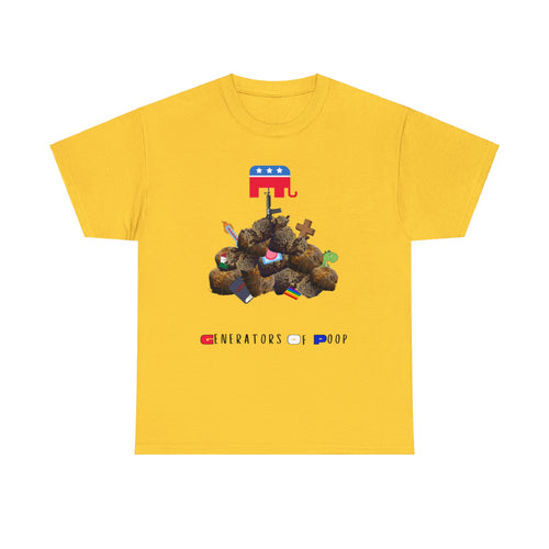 G.O.P. - Generators Of Poop T-shirt