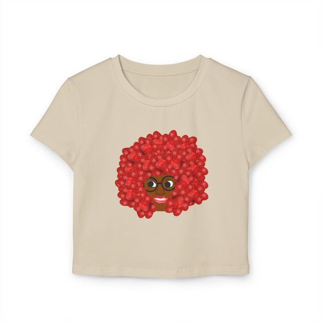 Chocolate RedHead - Baby Tee Strawberries