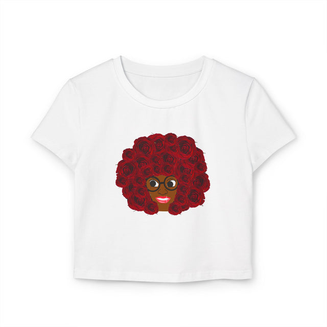 Chocolate RedHead - Baby Tee Roses