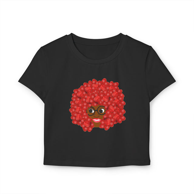 Chocolate Redhead - Baby Tee Strawberries