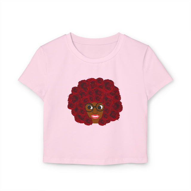 Chocolate RedHead - Baby Tee Roses