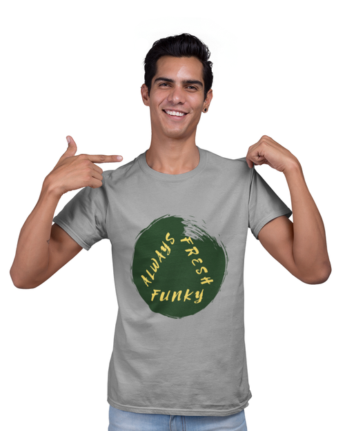 Always Funky Fresh Circle Graphic T-shirt