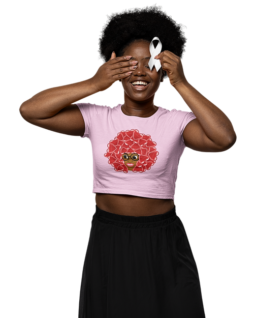 Chocolate RedHead - Baby Tee Hearts