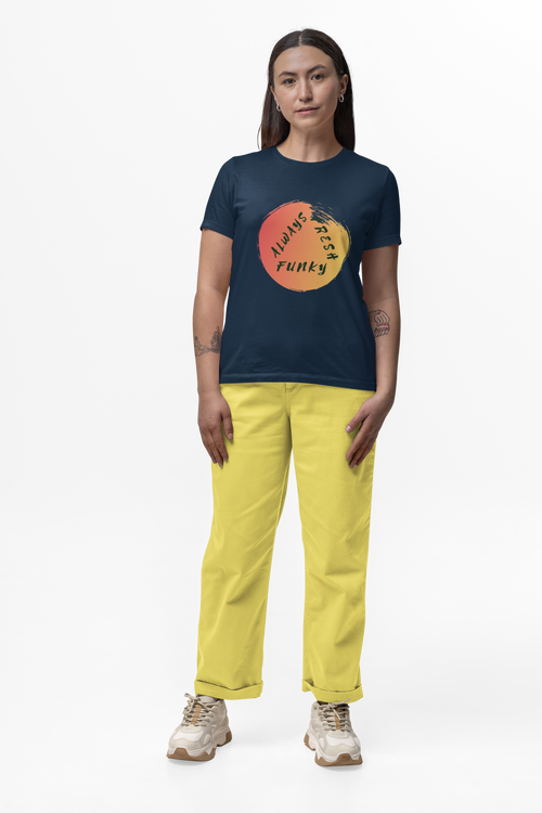 Always Funky Fresh Circle graphic T-Shirt