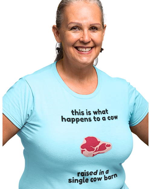 Single Cow Barn T-shirt