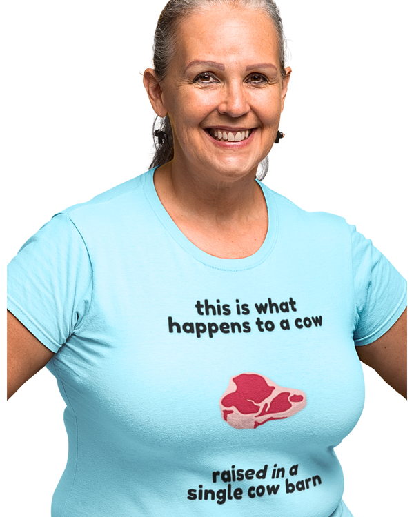 Single Cow Barn T-shirt
